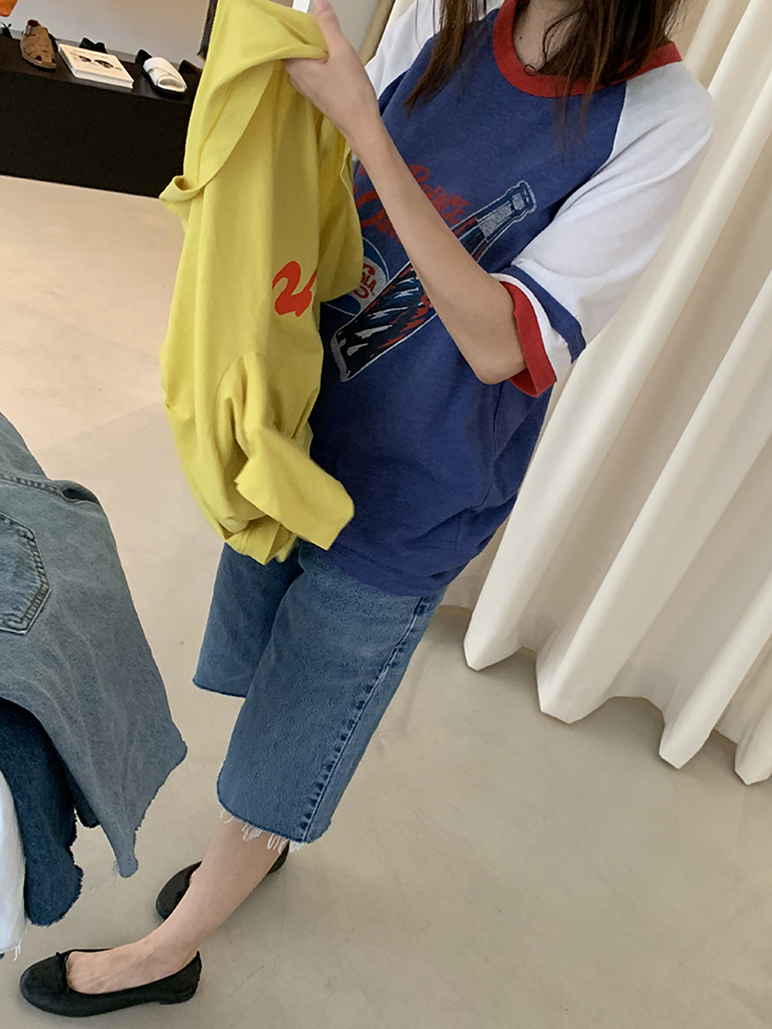 80's "Pepsi Cola" USA Raglan T-shirt