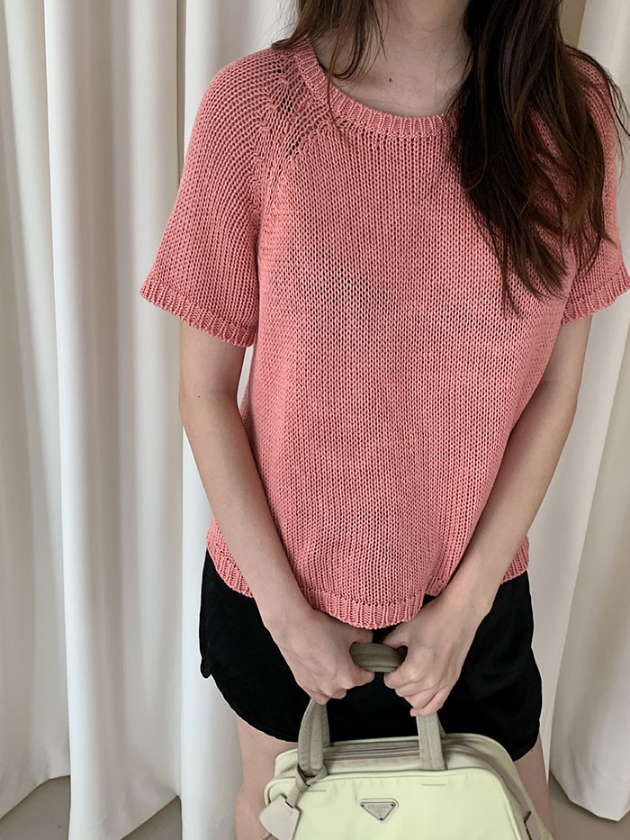 S MaxMara Linen Reglan Knit 복제