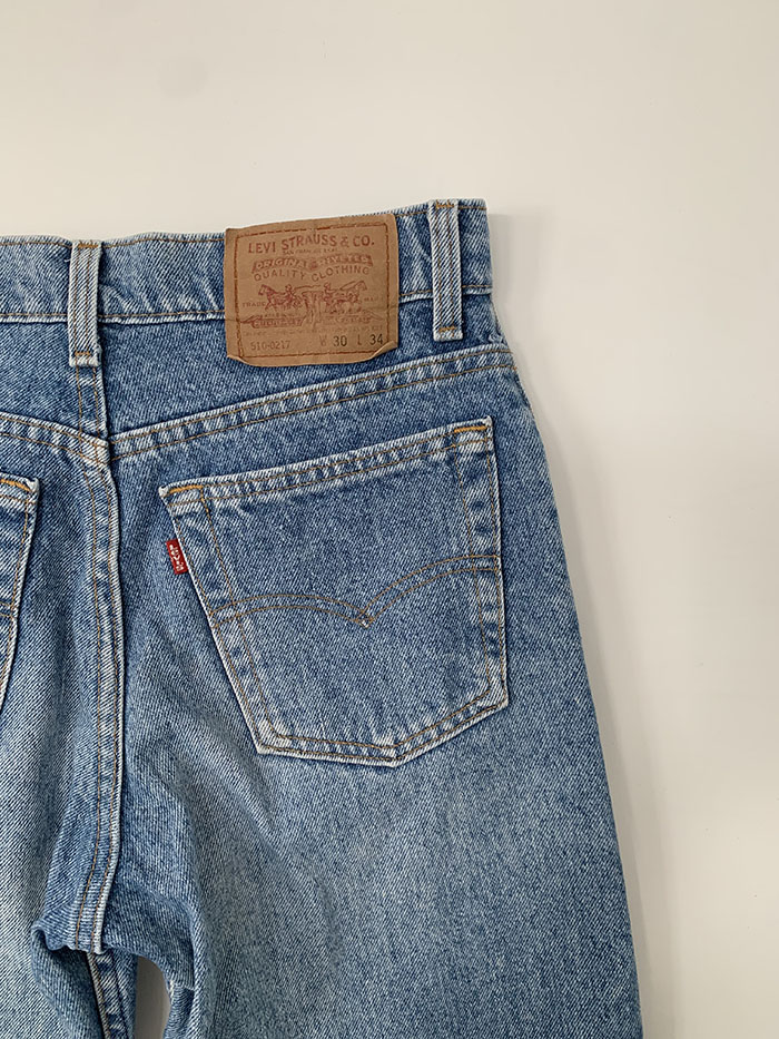 Levi's 510-0217 - size 27 (classic straight high rise fit)