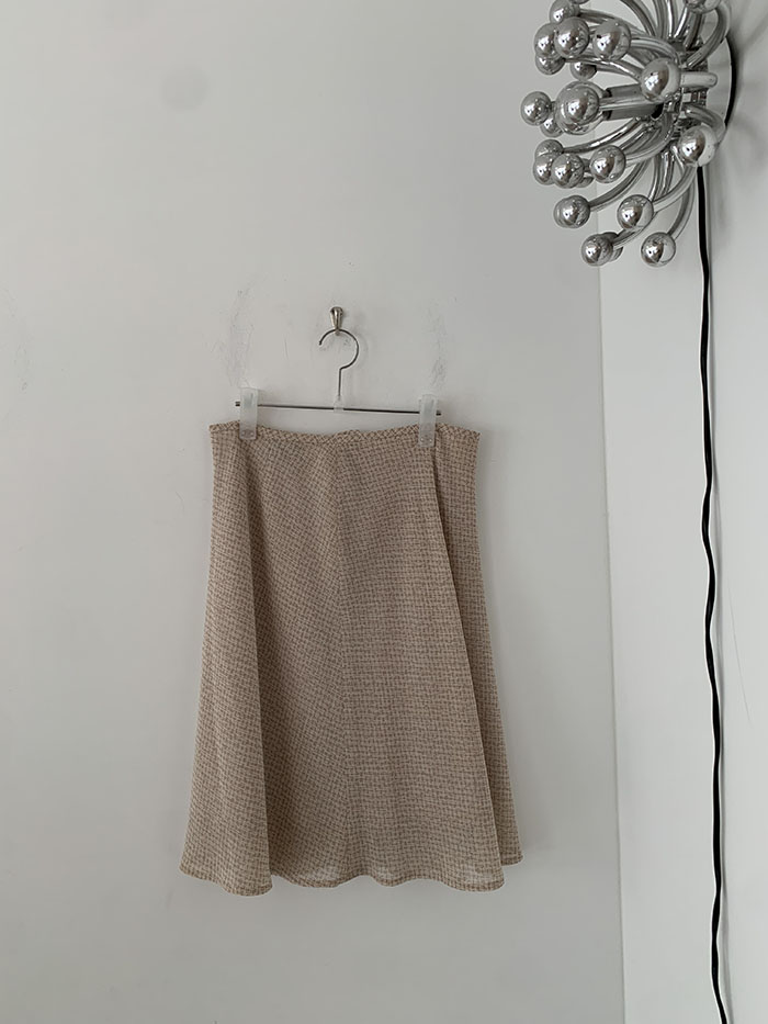 00's "Polo Ralph Lauren" striped button Skirt 복제