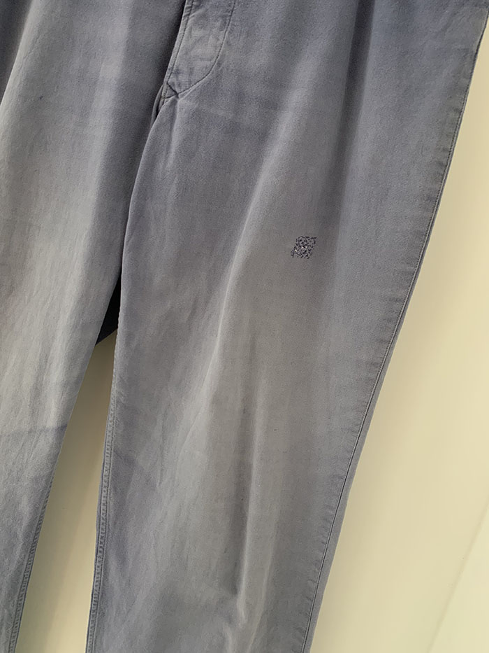 60's Vintage French Carpenter Work Pants by Au Molinel 복제