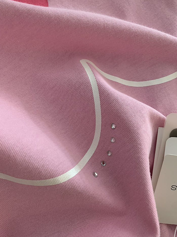 90's Courreges cotton T-shirt 복제