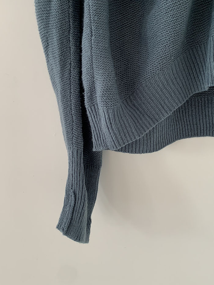 00's "Lacoste" cotton double Cardigan 복제
