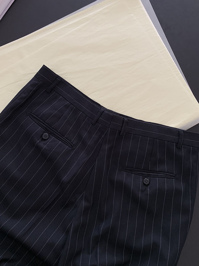 00's "Giorgio Armani" Slacks (classic straight silhouette) 복제