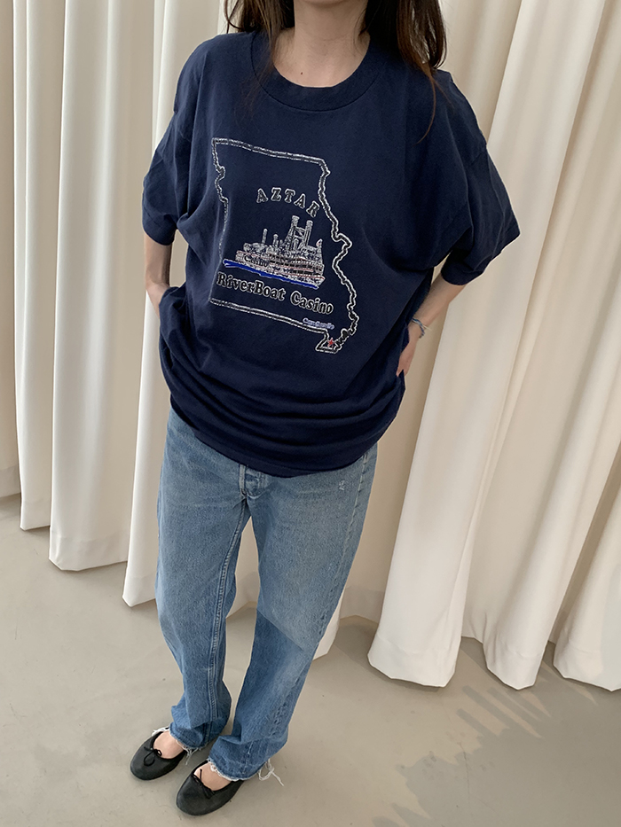 80's "AZTAR" USA 50/50 T-shirt