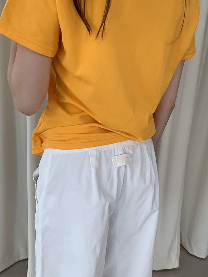 90's Courreges cotton T-shirt 복제 복제
