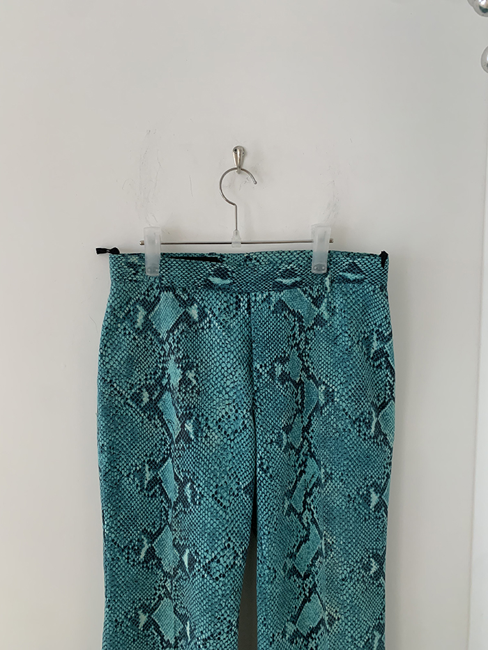 (Deadstock) 80's "GUCCI" cotton pintuck Pants 복제