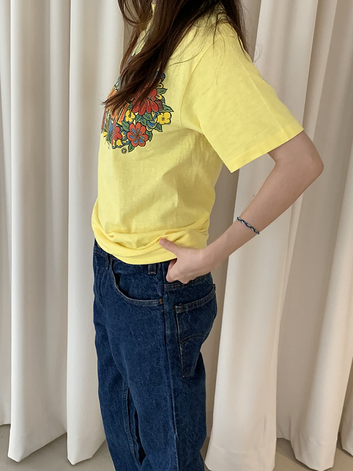 (Deadstock) 80's "Hawaii" USA T-shirt