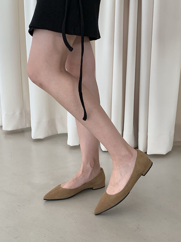 (Deadstock) 00's "PRADA" stiletto flat shoes / 상세만 찍고 올리기