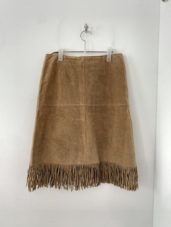 's "Morgan de toi" leather skirt 복제