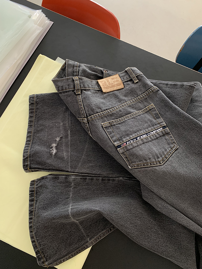 90's "USA Polo Ralph Lauren" Ivory cotton Pants 복제