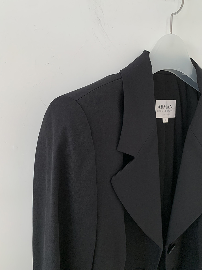 00's "Armani Collezioni" wool Jacket 복제