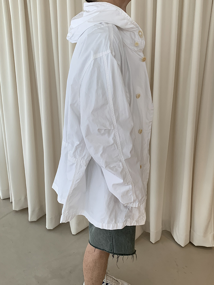 00's "Polo Ralph Lauren" ivory Mac Coat 복제