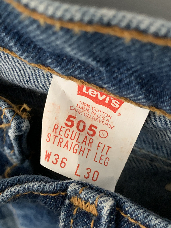 's Levi's 505 - size 36 (classic regular fit)