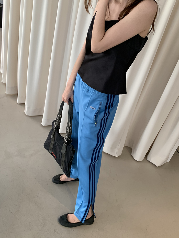 80's "ADIDAS W.Germany" polyester Pants