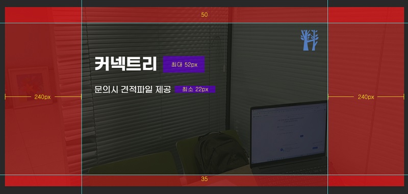 네이버성과형배너광고 이미지 제작 여백가이드