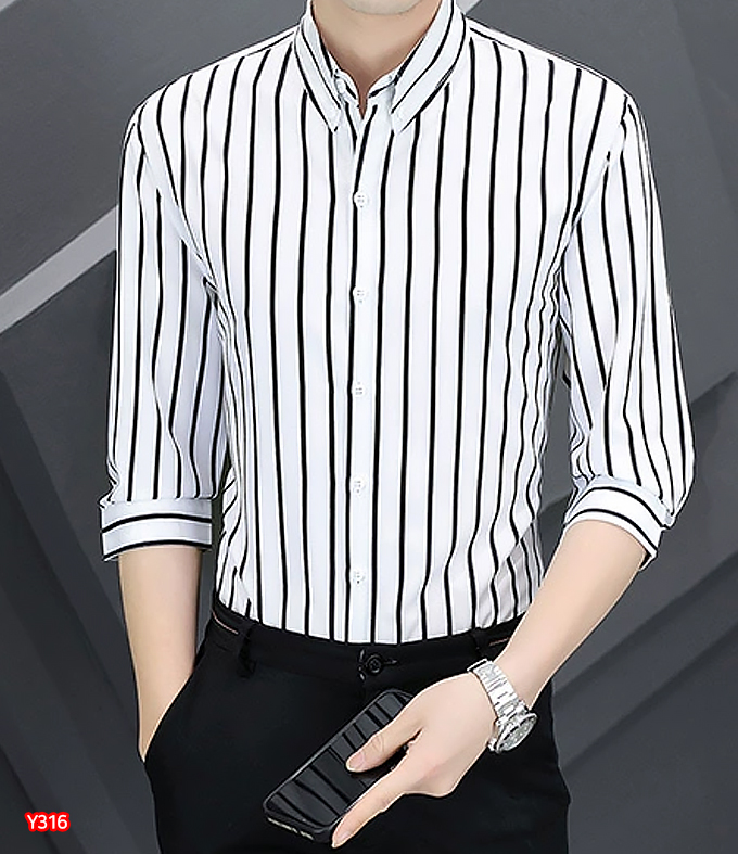 Y316_체크셔츠