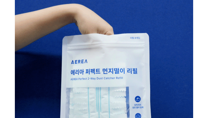 [업계 최초 정전 필터 탑재] 에리아 퍼펙트 먼지떨이