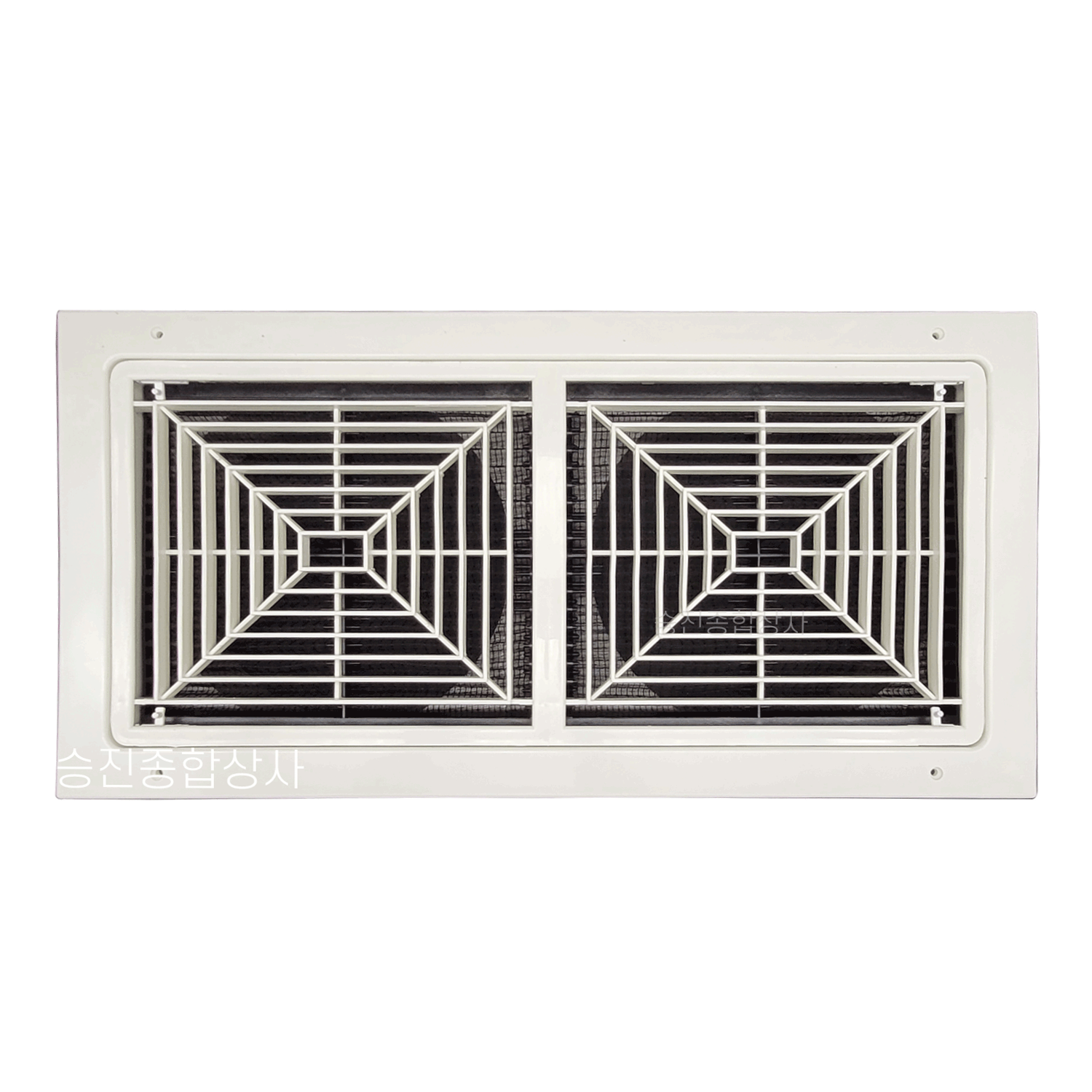 흡입그릴 2구 전면