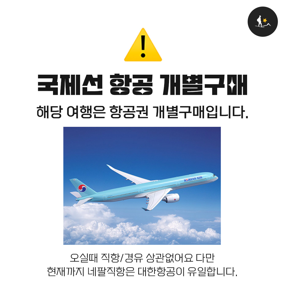 항공권 개별구매