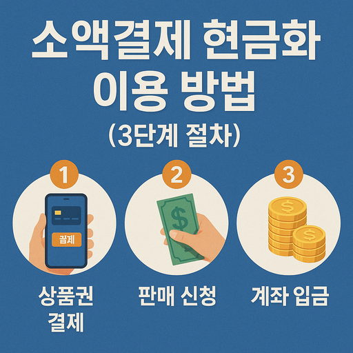 소액결제 현금화