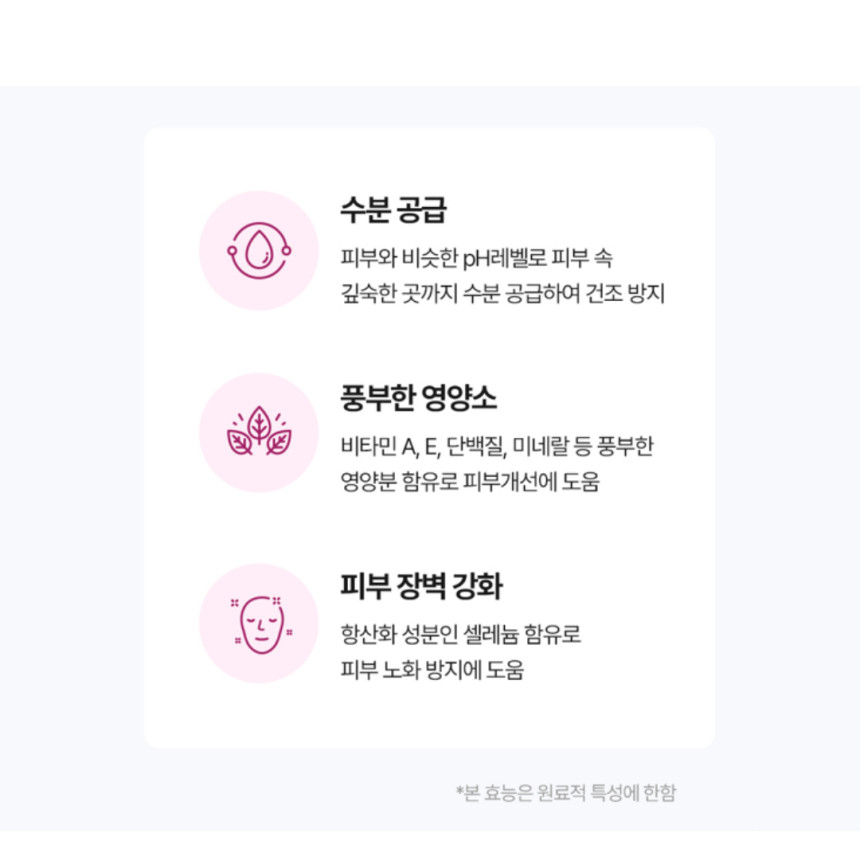 카프리나 산양밀크 미니어처 30ml 세트 (워시+로션)