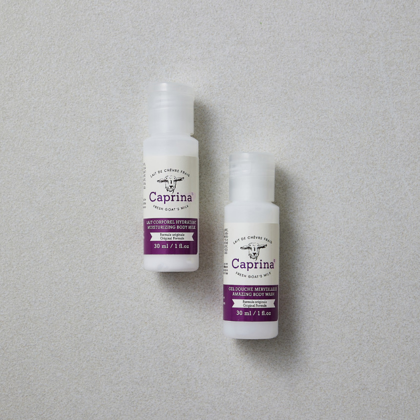 카프리나 산양밀크 미니어처 30ml 세트 (워시+로션)