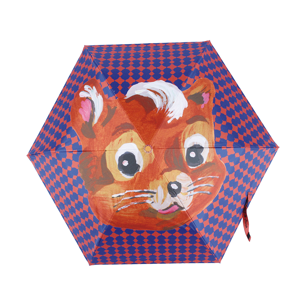 일러스트레이션 접이식 양우산 -[Illustration folding umbrella]