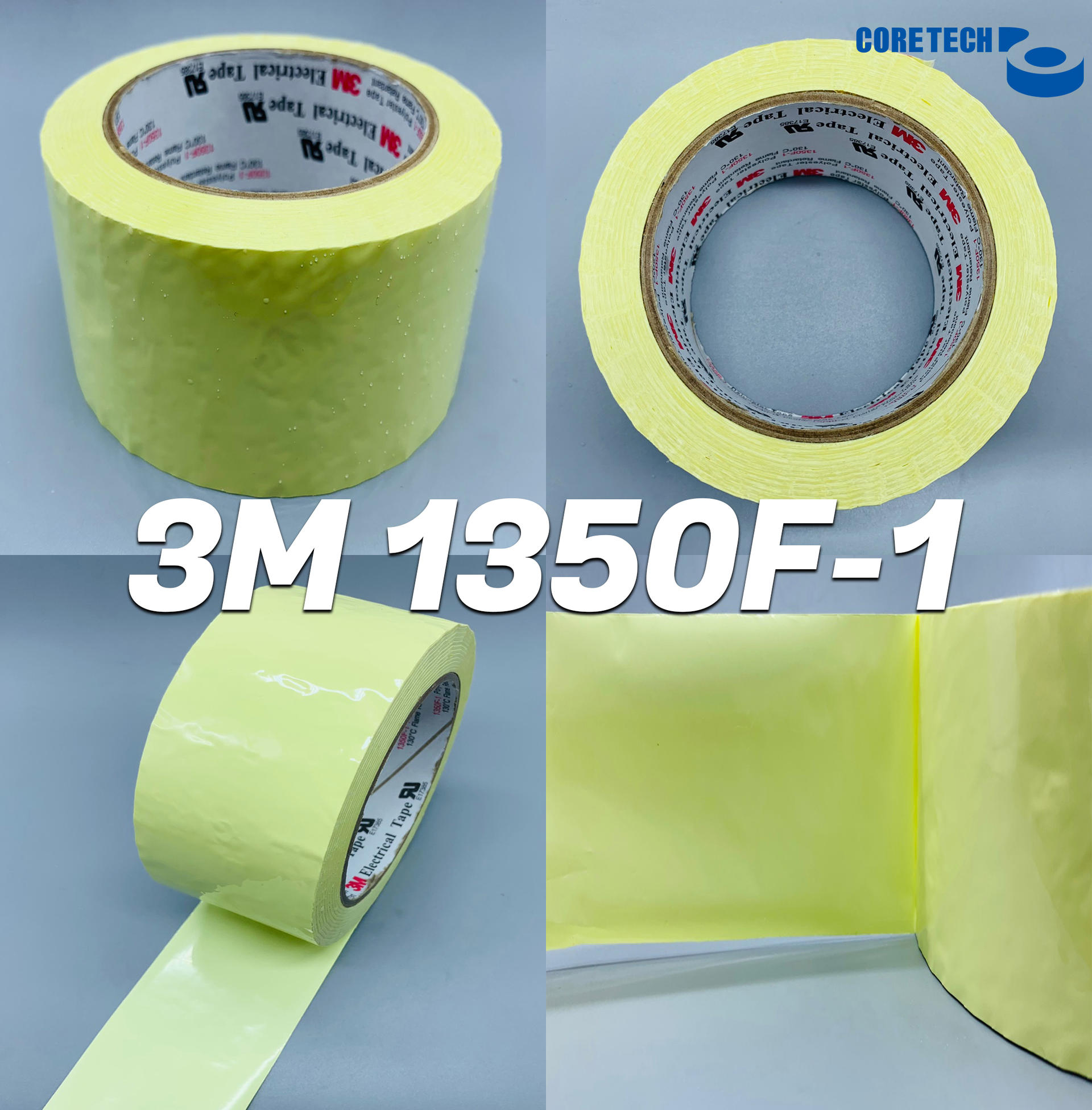3M 1350F-1 폴리에스터 필름 절연테이프 : (주)코어텍 3M 1350F-1 폴리에스터 필름 절연테이프 : (주)코어텍