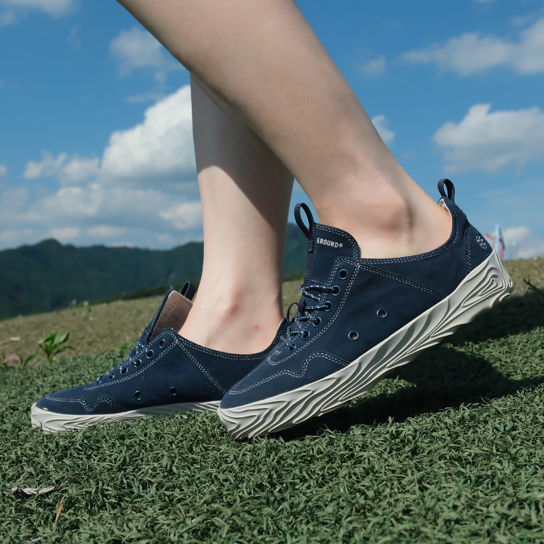 S002 DEEP LAKE (NAVY/IVORY) 깊은호수