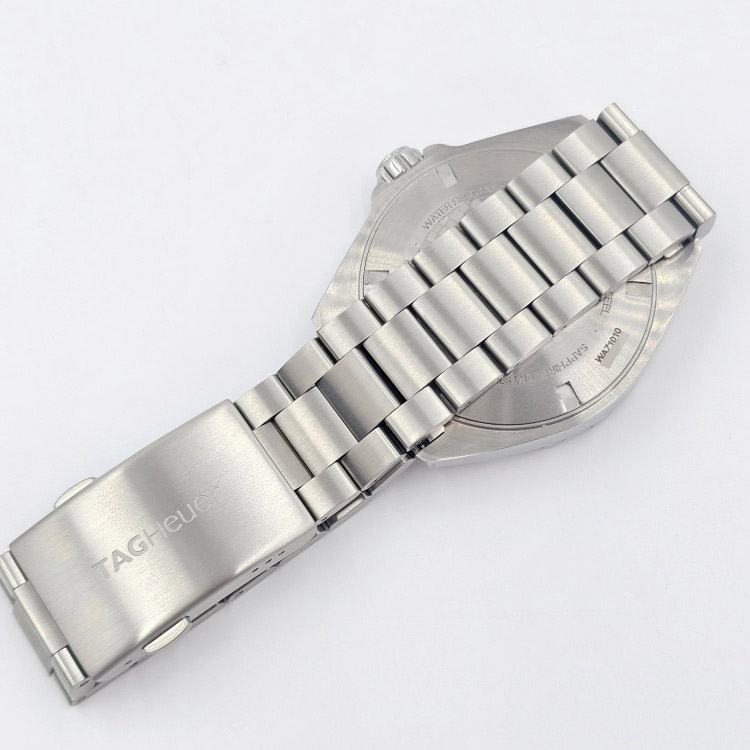 태그호이어 포뮬러1 데이트 스틸 쿼츠 시계 43mm 5552