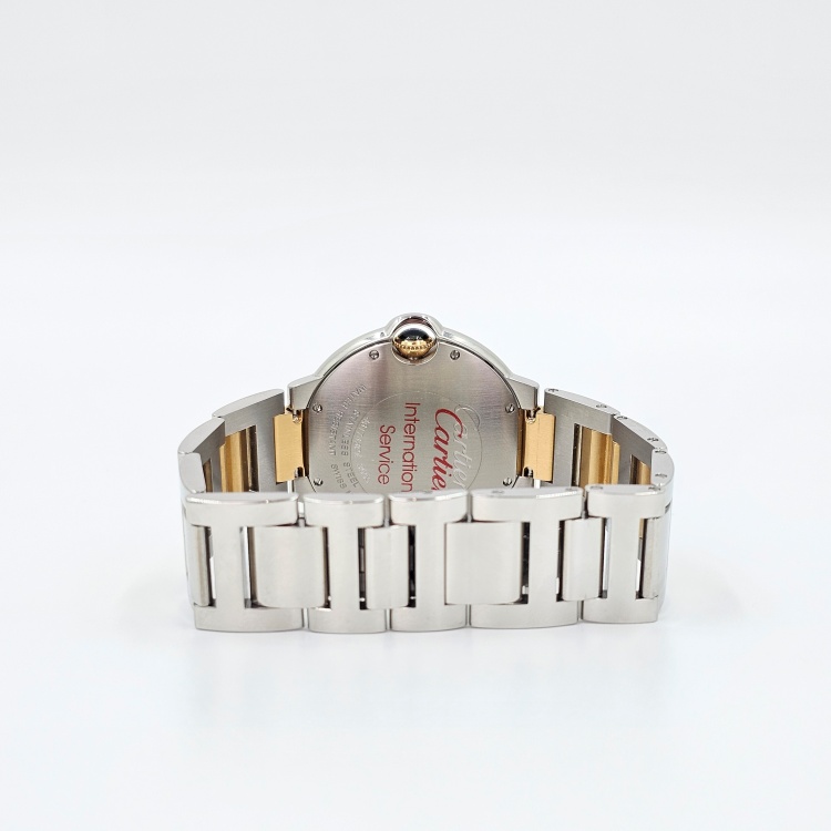 까르띠에 발롱블루 콤비 쿼츠 시계 36mm 5622