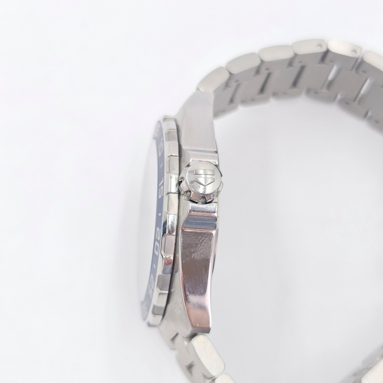 태그호이어 포뮬러1 데이트 스틸 쿼츠 시계 43mm 5552