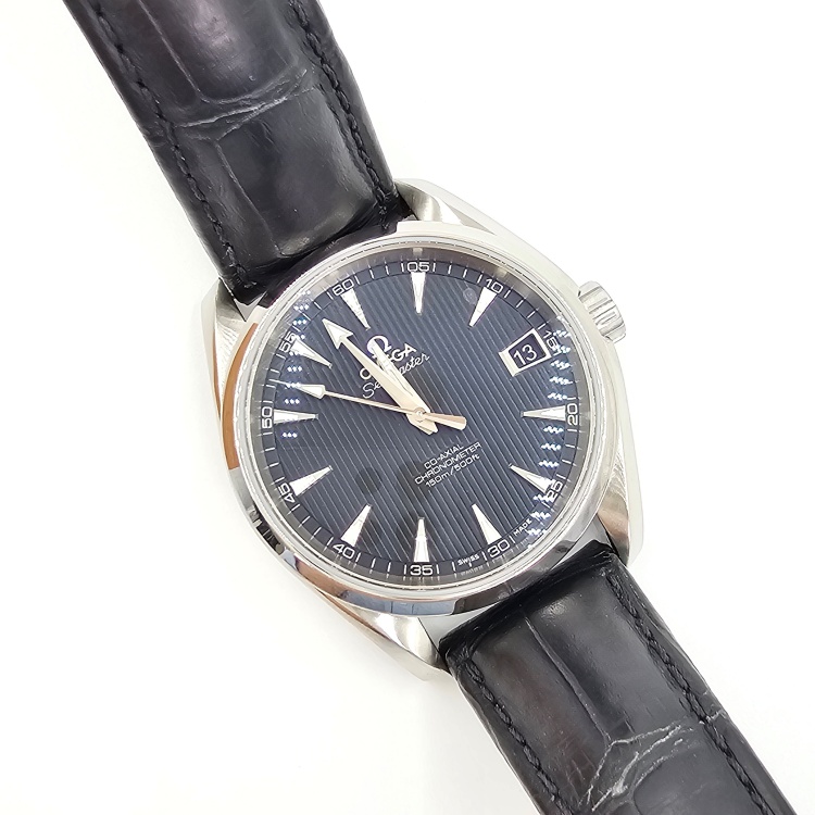 오메가 씨마스터 아쿠아테라 38.5mm 오토매틱 시계 5521