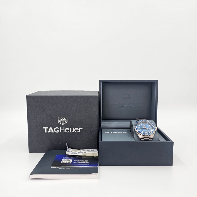 태그호이어 포뮬러1 데이트 스틸 쿼츠 시계 43mm 5552