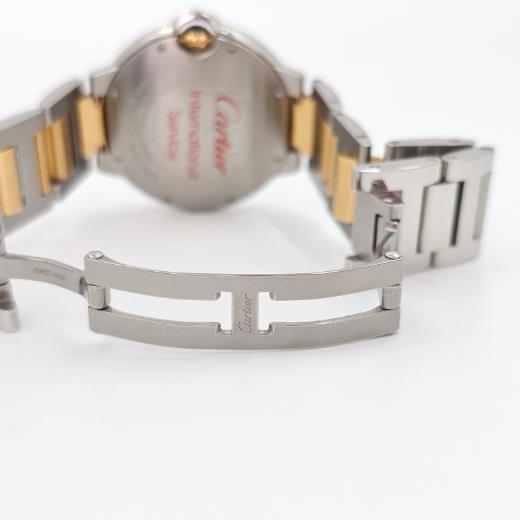 까르띠에 발롱블루 콤비 쿼츠 시계 36mm 5622