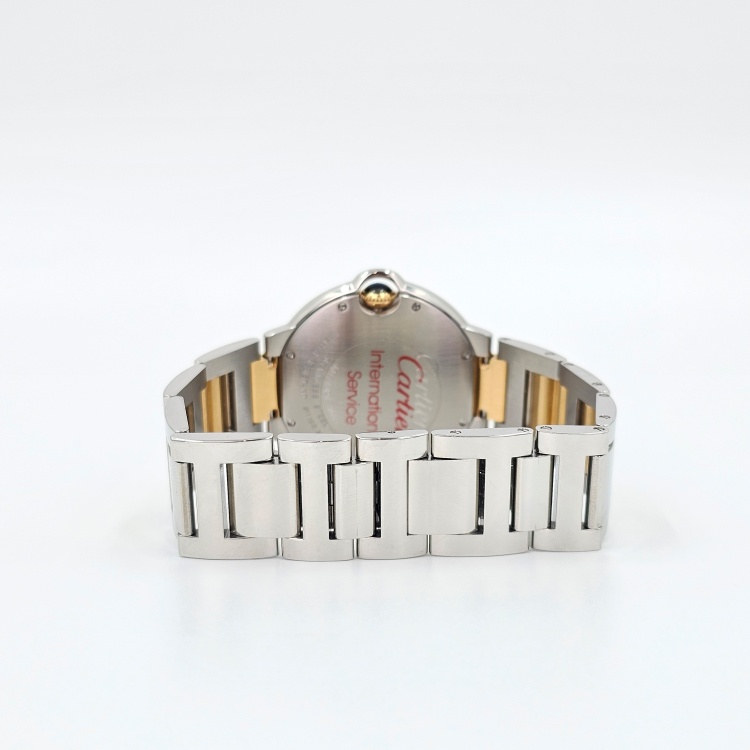 까르띠에 발롱블루 콤비 쿼츠 시계 36mm 5622