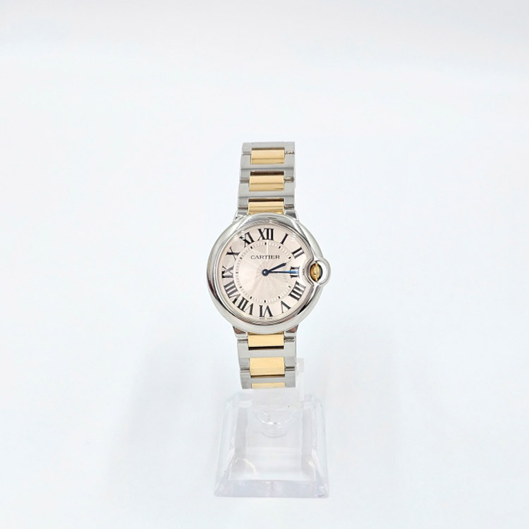 까르띠에 발롱블루 콤비 쿼츠 시계 36mm 5622