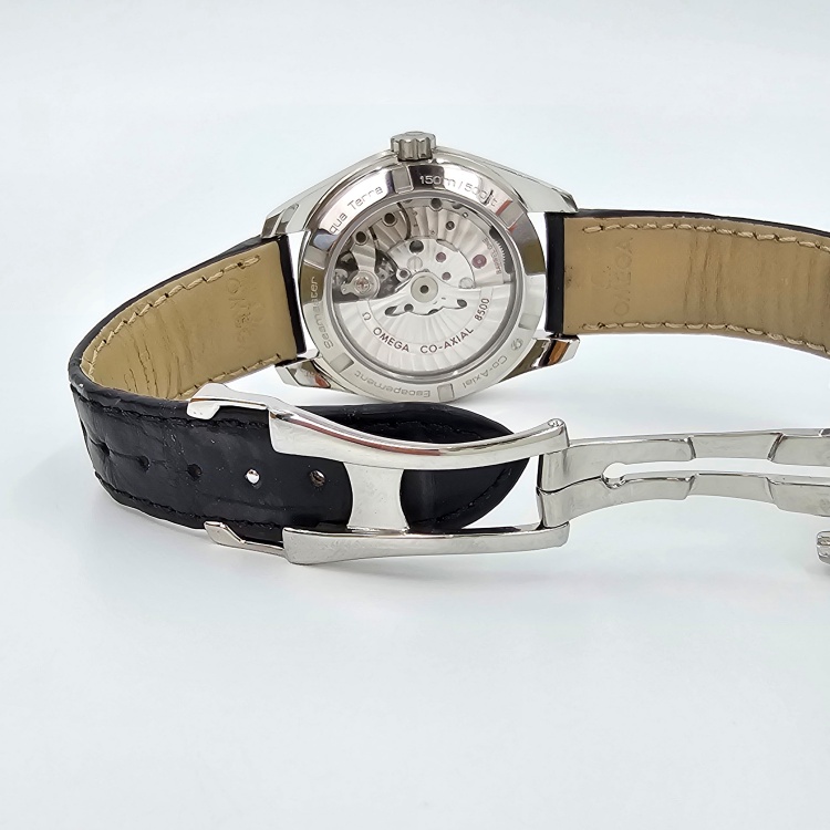 오메가 씨마스터 아쿠아테라 38.5mm 오토매틱 시계 5521