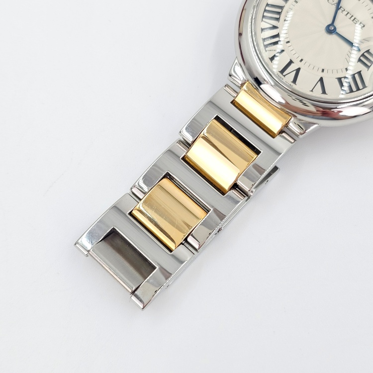 까르띠에 발롱블루 콤비 쿼츠 시계 36mm 5622