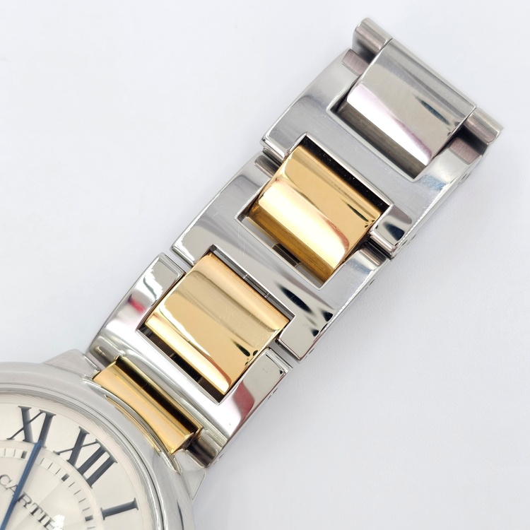 까르띠에 발롱블루 콤비 쿼츠 시계 36mm 5622
