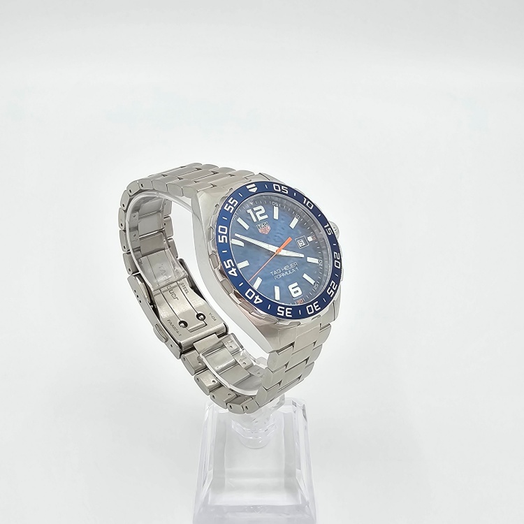 태그호이어 포뮬러1 데이트 스틸 쿼츠 시계 43mm 5552
