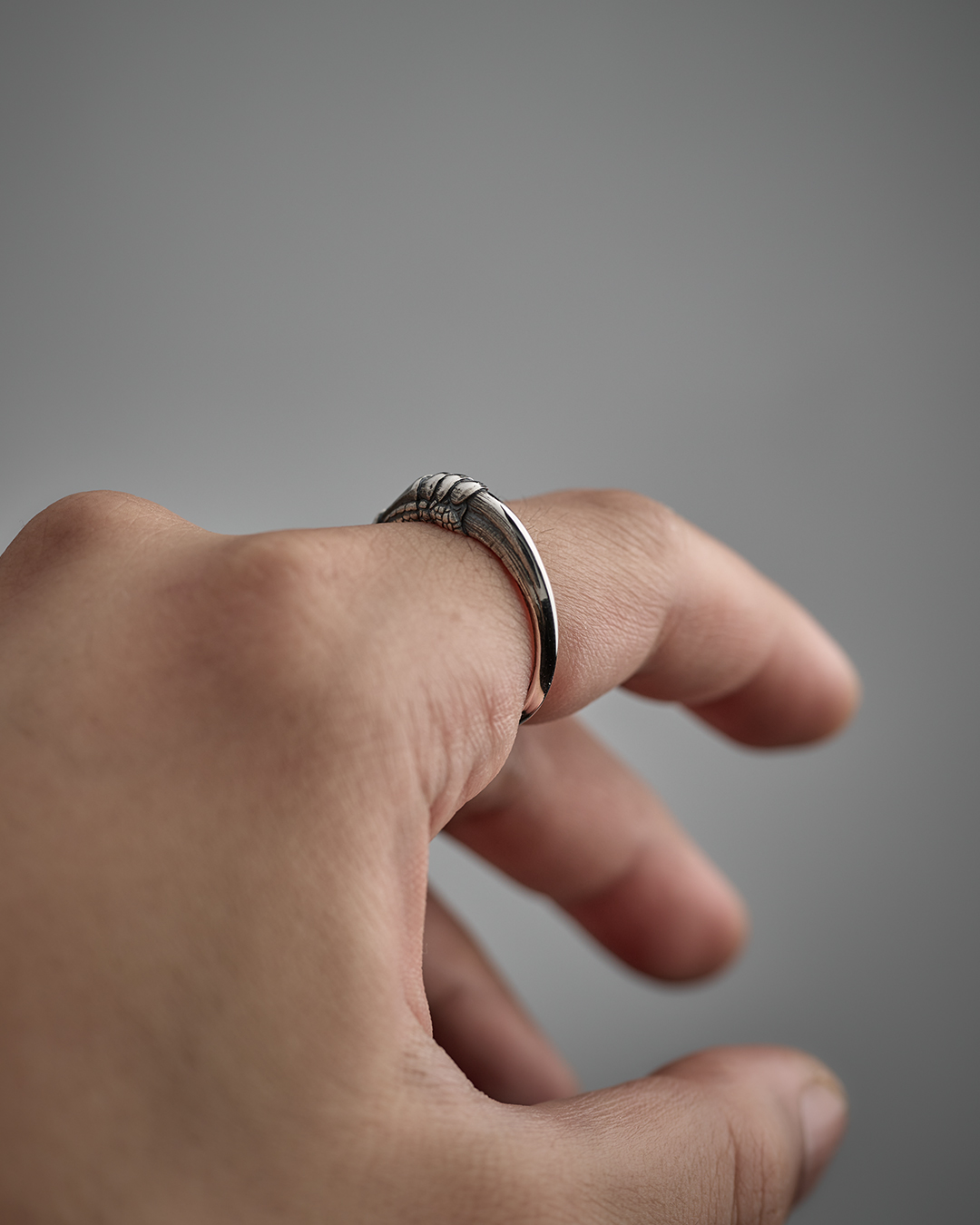 Raven Claw Ring (Single)ㆍSilver 925