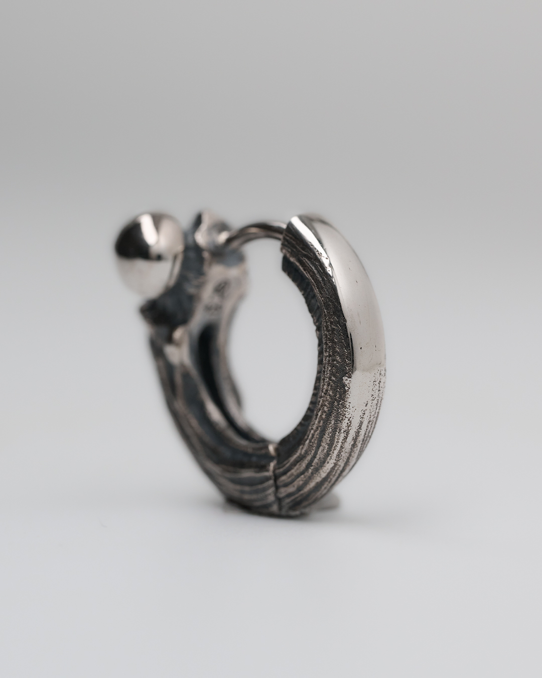 Bone Earring(top)ㆍSilver 925