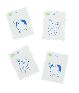 브랜드 스티커 (띠부띠부)