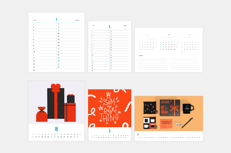 달력 제작, 연말 선물, 브랜드 가치, 캘린더 디자인, 기업 굿즈 제작