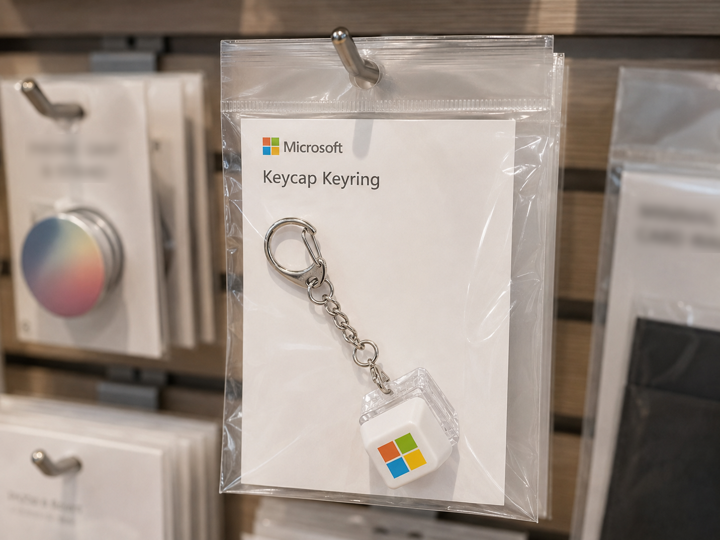 Microsoft 키캡 키링 굿즈