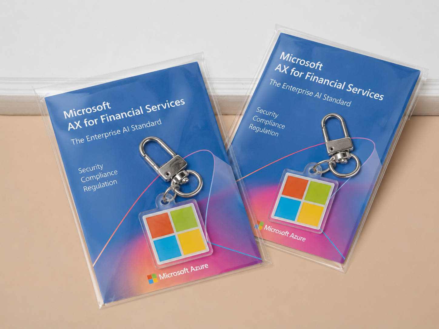 Microsoft Azure NFC키링 굿즈