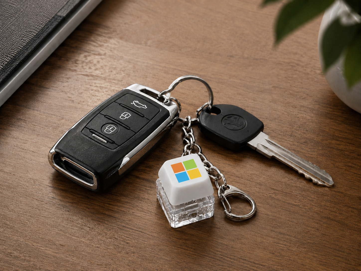 Microsoft 키캡 키링 굿즈