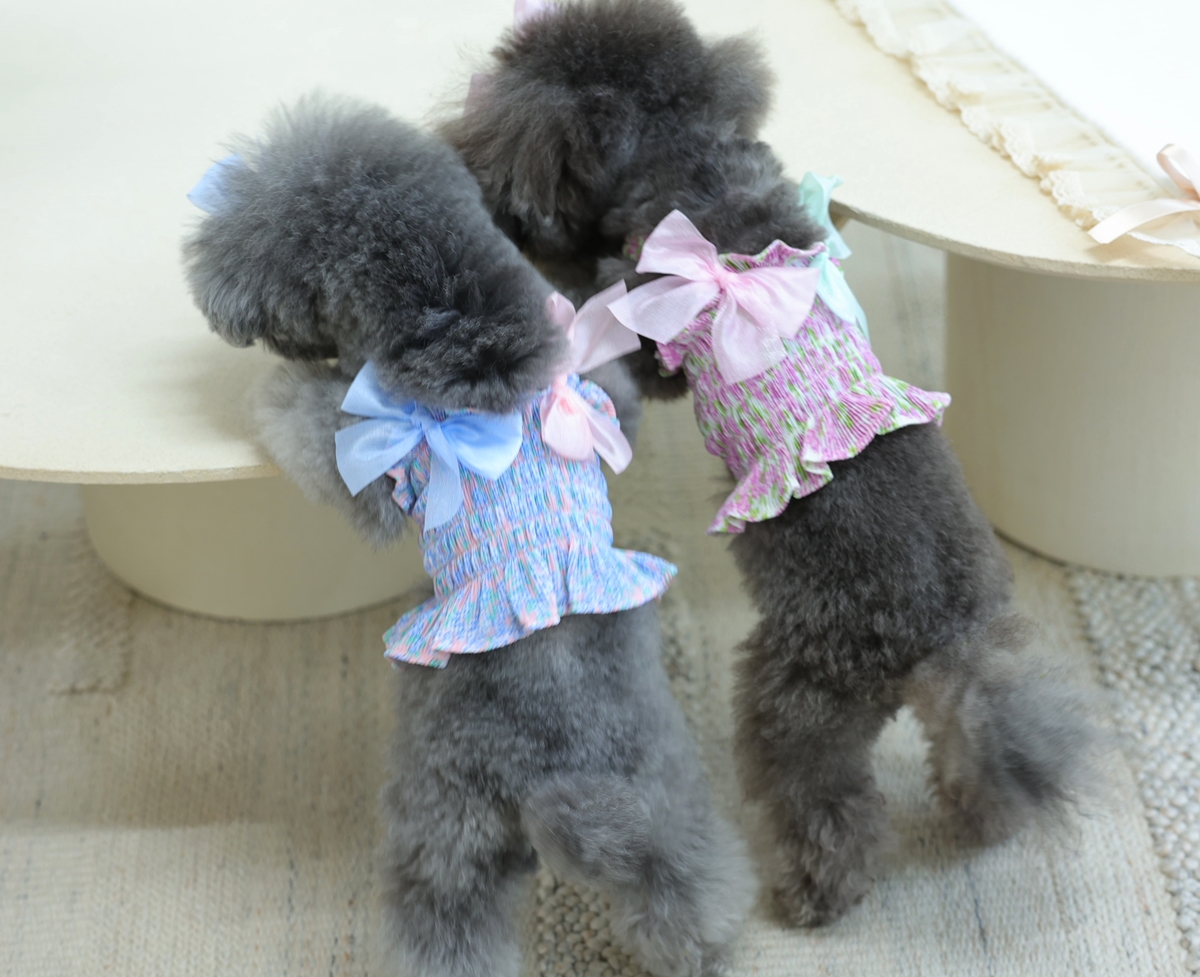 Flower Smocking Dress